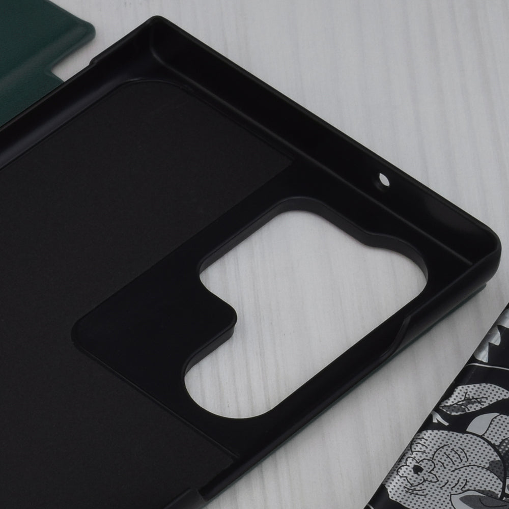 Husa de protectie Techsuit eFold Series compatibil cu Samsung Galaxy S23 Ultra, Verde Inchis