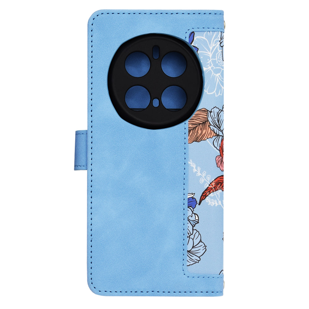 Husa de protectie Techsuit FlipCraft compatibil cu Honor Magic7 Pro, Vibrant Blue