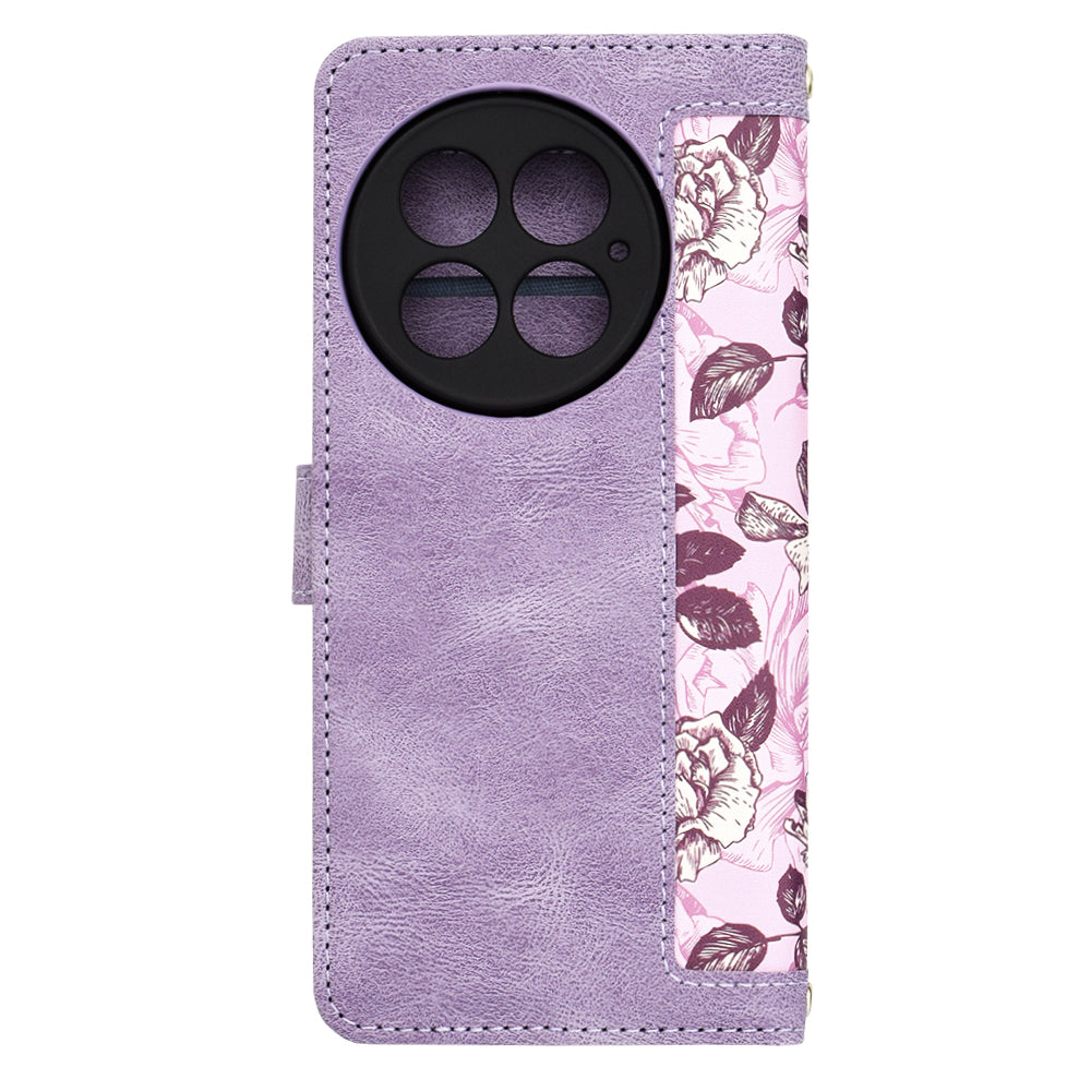 Husa de protectie Techsuit FlipCraft compatibil cu OnePlus 13, Mysterious Purple