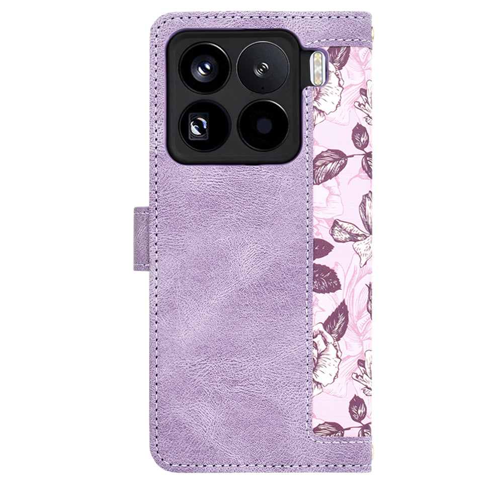 Husa de protectie Techsuit FlipCraft compatibil cu Xiaomi 15 Pro, Mysterious Purple