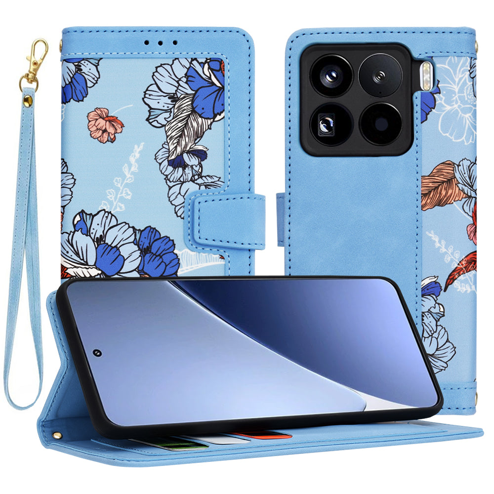 Husa de protectie Techsuit FlipCraft compatibil cu Xiaomi 15 Pro, Vibrant Blue