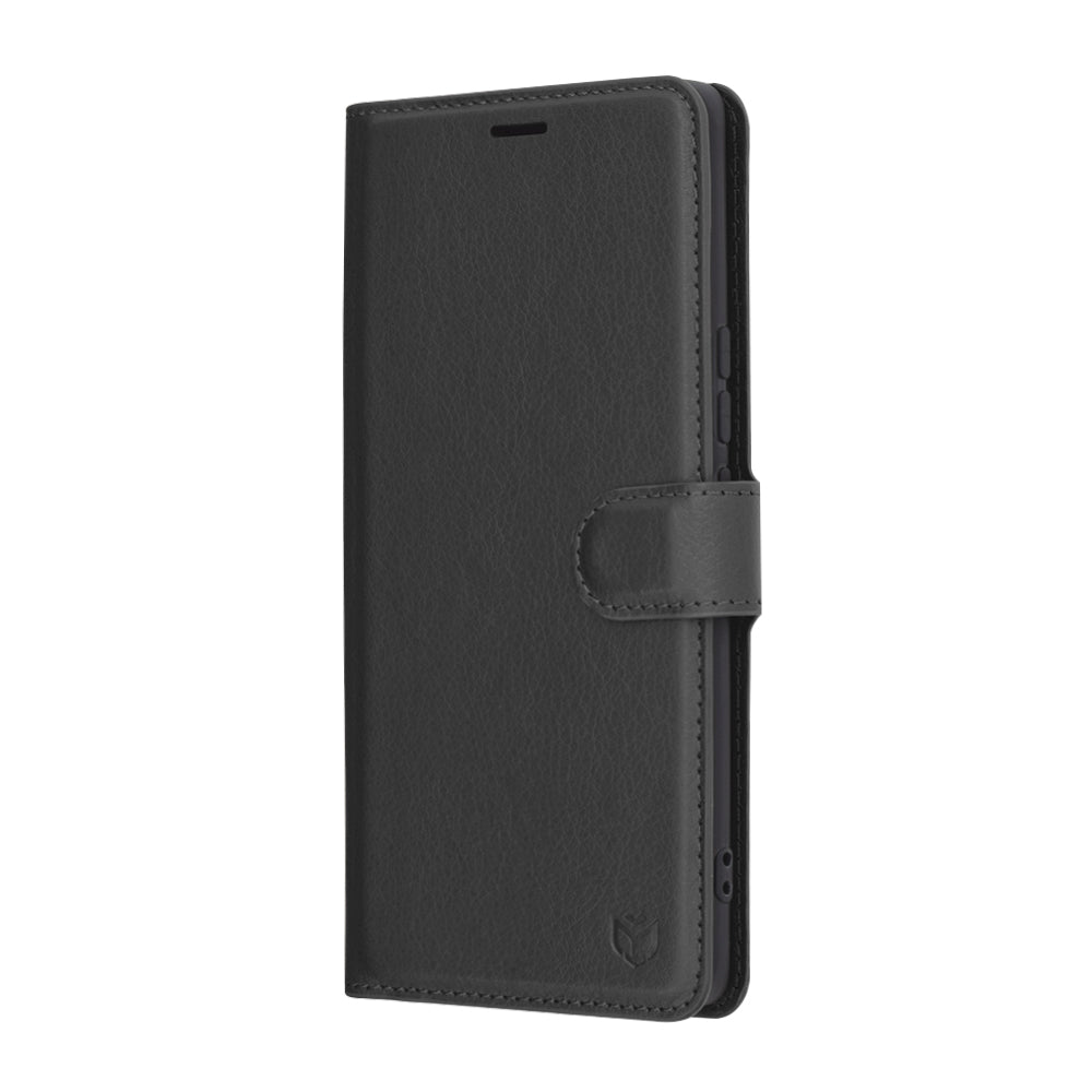 Husa de protectie Techsuit Leather Folio compatibil cu Honor Magic7 Lite / X9c, Negru