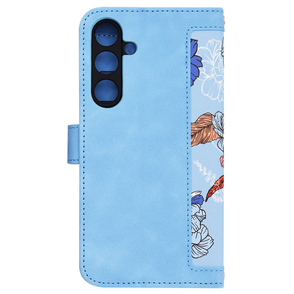 Husa de protectie Techsuit FlipCraft compatibil cu Samsung Galaxy S25 Plus, Vibrant Blue