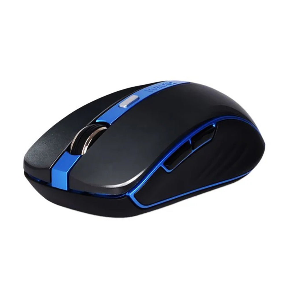 Tastatura/Mouse Havit Wireless Mouse (MS951GT), 2.4GHz, 1000/1200/1600 DPI, AA Battery, Negru / Blue