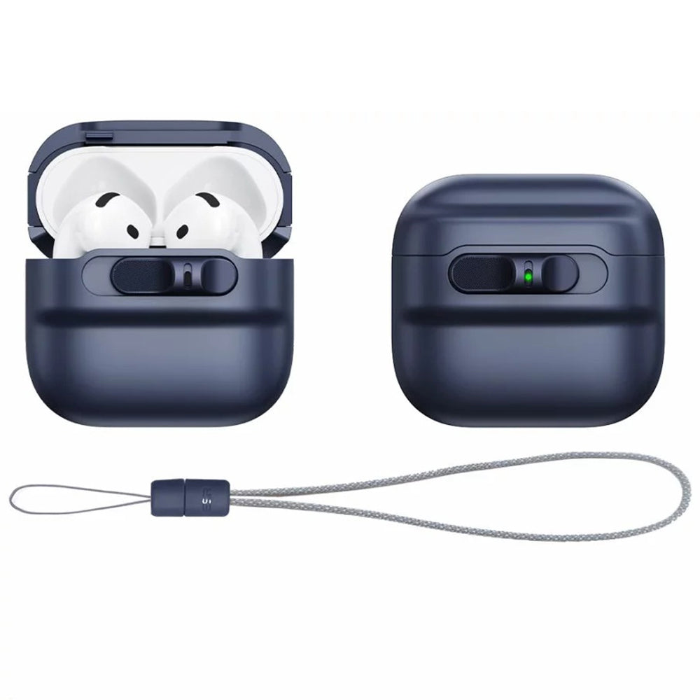 Casti ESR Pulse Magnetic HaloLock, Apple AirPods 4, Albastru