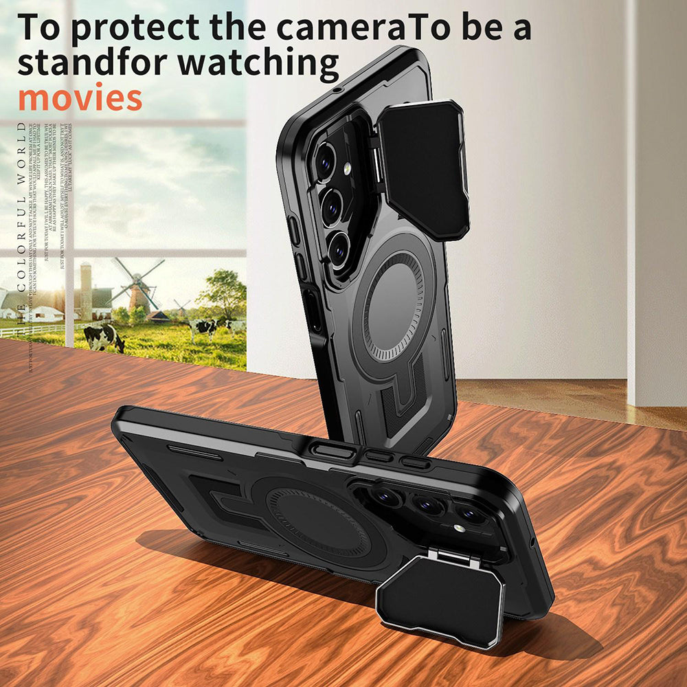 Husa de protectie Techsuit CamVault MagSafe compatibil cu Samsung Galaxy A25 5G, Negru