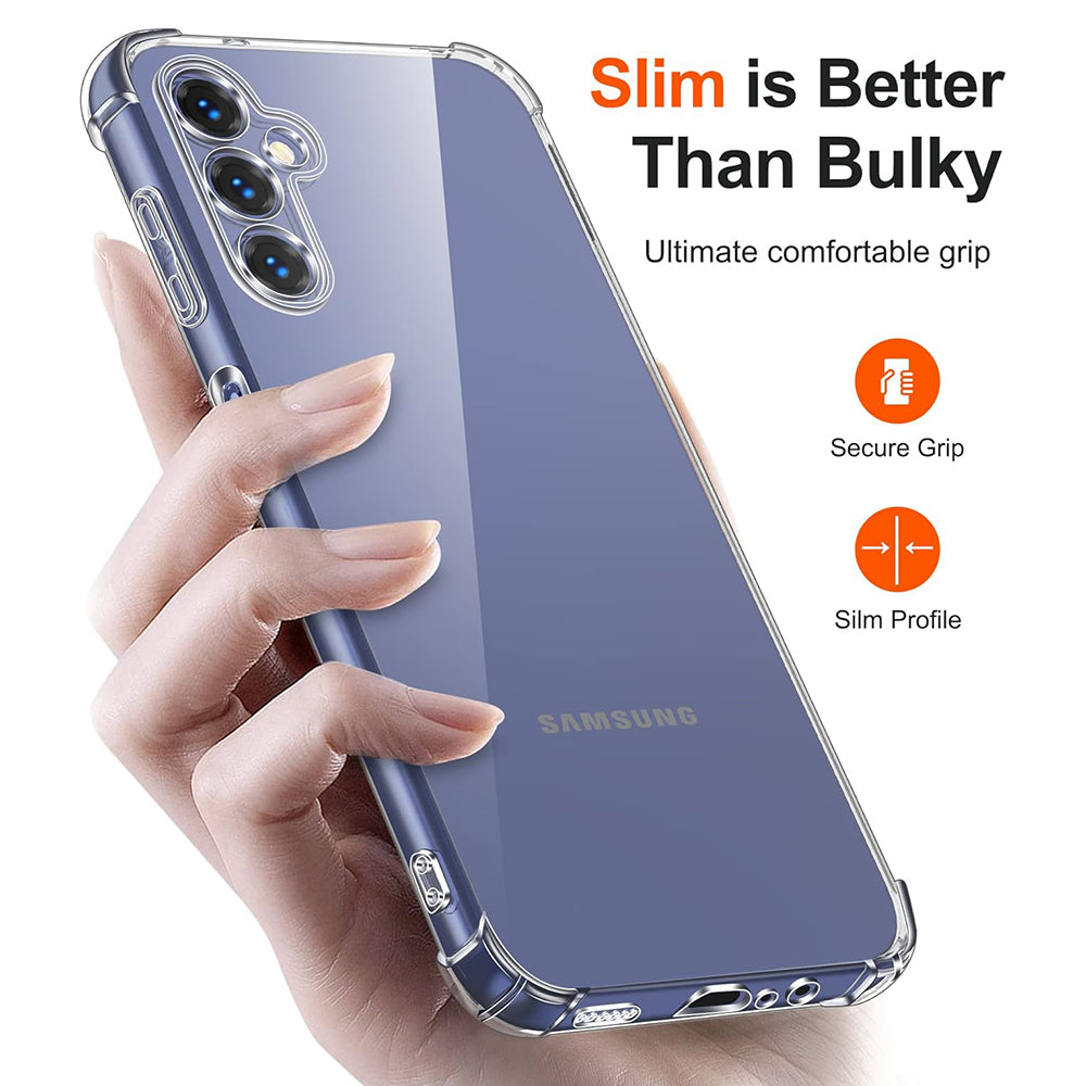 Husa de protectie Techsuit Shockproof Clear Silicone compatibil cu Samsung Galaxy Note 20 4G / Note 20 5G, Transparent