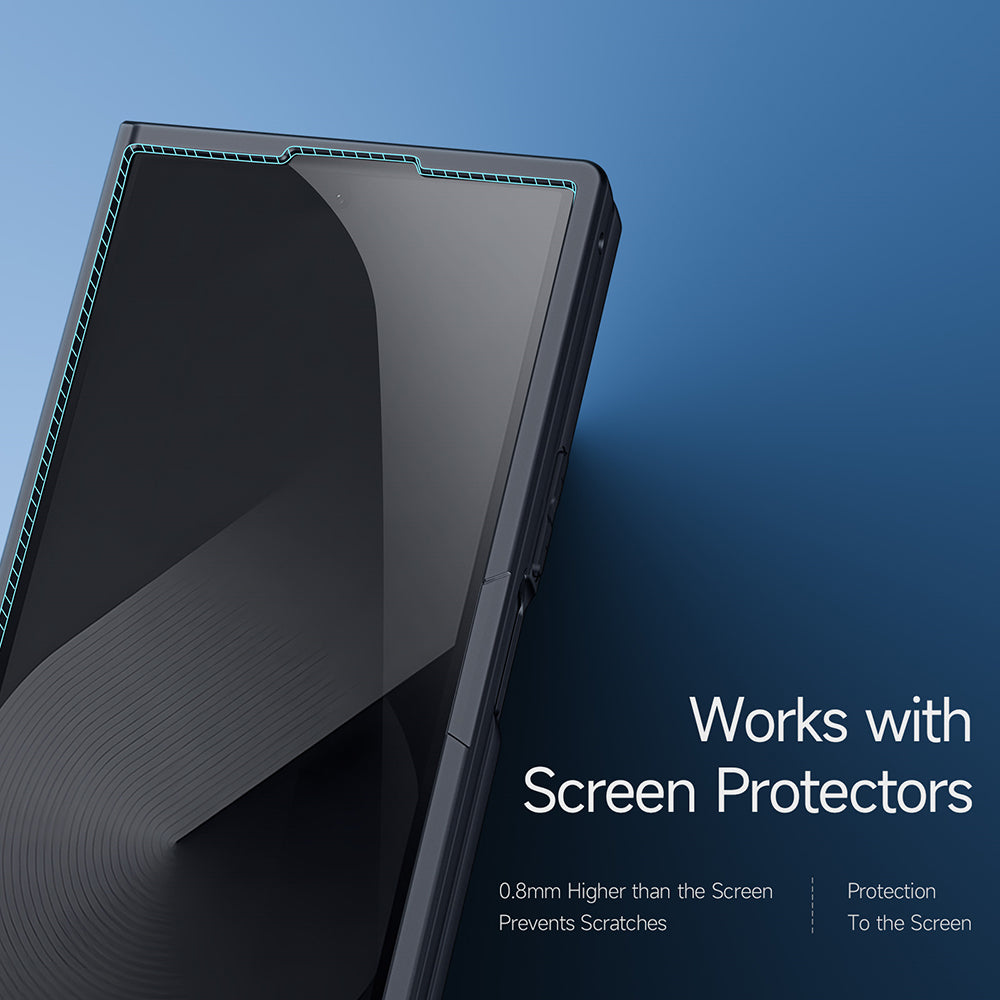 Husa de protectie Dux Ducis Aimo Series compatibil cu Samsung Galaxy Z Fold SE, Negru