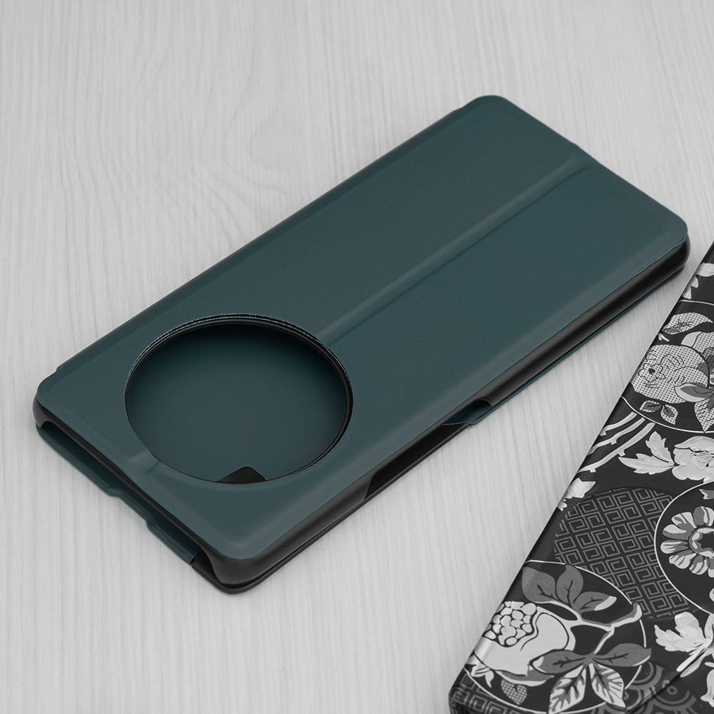 Husa de protectie Techsuit eFold Series compatibil cu Honor Magic7 Lite / X9c, Verde Inchis
