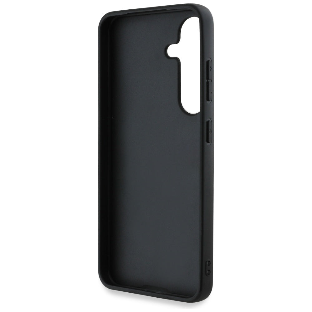 Husa de protectie Guess Hardcase 4G Grained Big and Classic Logo (GUHCS25MPGT4MBK) compatibil cu Samsung Galaxy S25 Plus, Negru