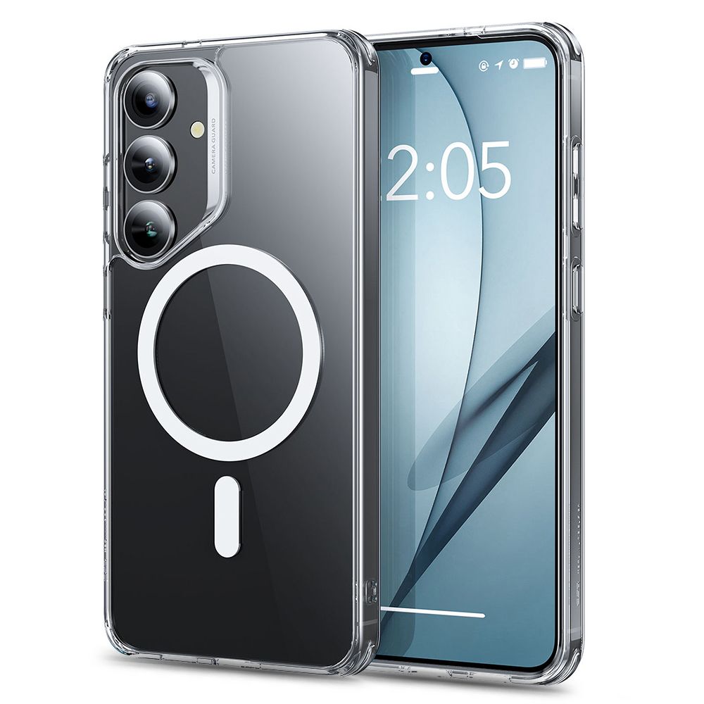 Husa de protectie ESR Classic Hybrid HaloLock compatibil cu Samsung Galaxy S25 Plus, Transparent