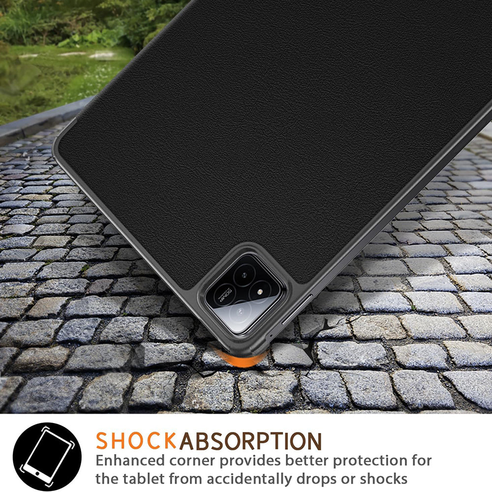Husa de protectie tableta Techsuit FoldPro compatibil cu Xiaomi Pad 7 / 7 Pro / 8 / 8 Pro, Negru