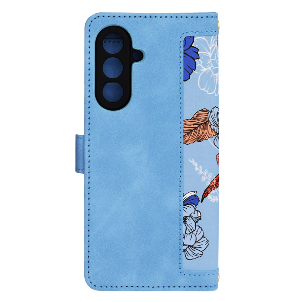 Husa de protectie Techsuit FlipCraft compatibil cu Samsung Galaxy A26 5G, Vibrant Blue