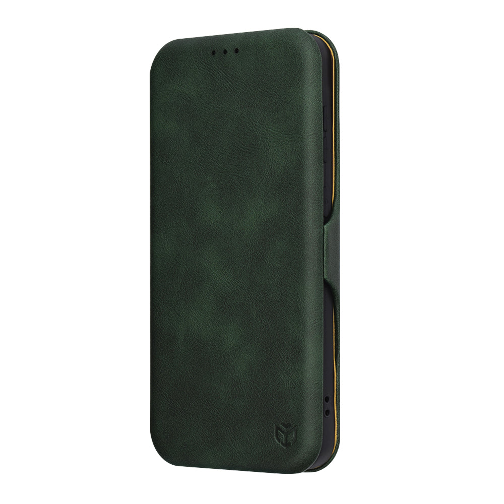 Husa de protectie Techsuit Safe Wallet Plus compatibil cu Samsung Galaxy A56 5G, Verde