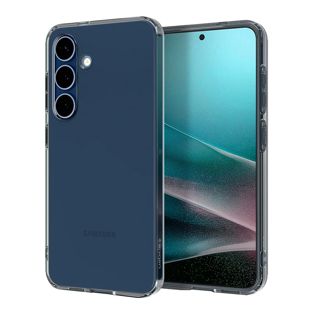 Husa de protectie Spigen Liquid Crystal (ACS08975) compatibil cu Samsung Galaxy S25 Plus, Space Crystal
