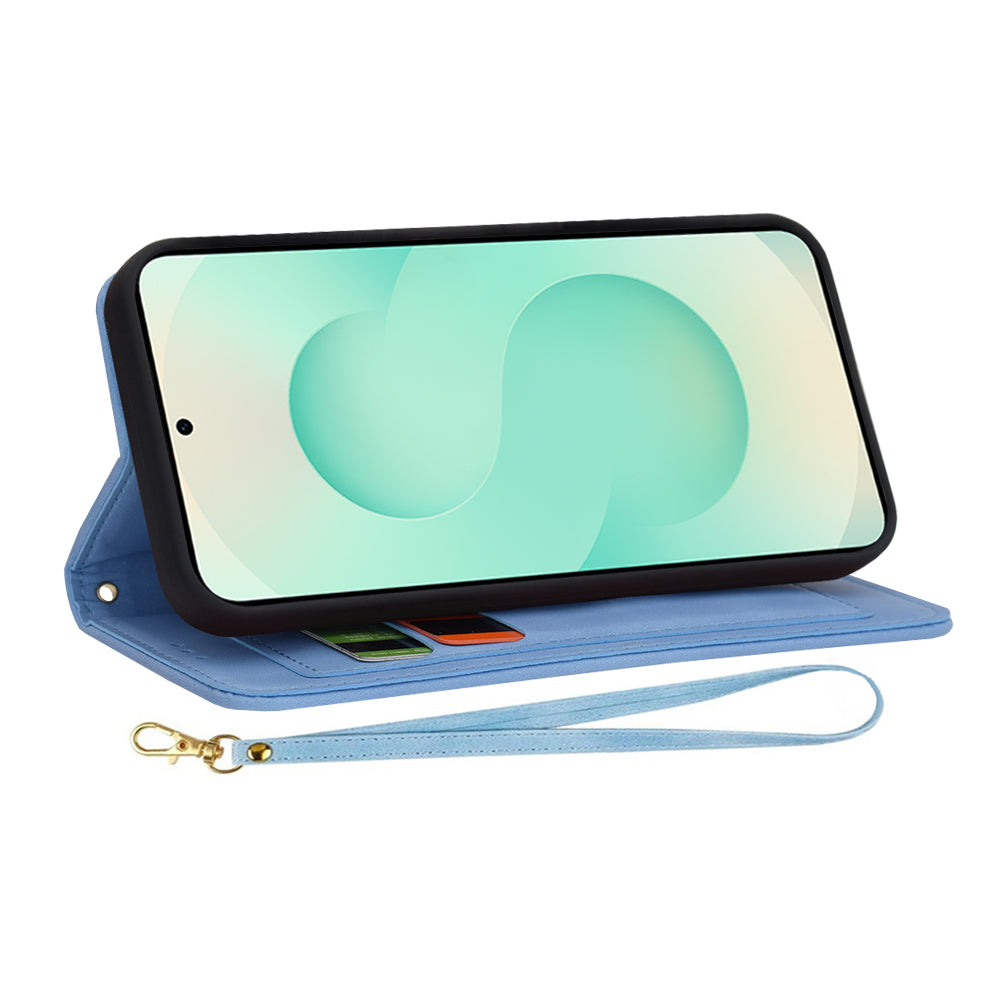 Husa de protectie Techsuit FlipCraft compatibil cu Samsung Galaxy S25 Plus, Vibrant Blue