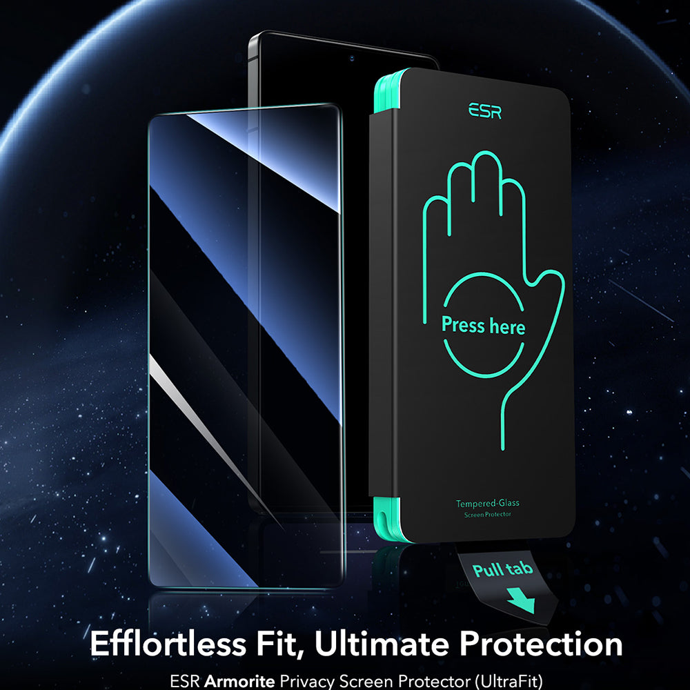 Folie de protectie ESR Tempered Glass compatibil cu Samsung Galaxy S25 Ultra, Privacy