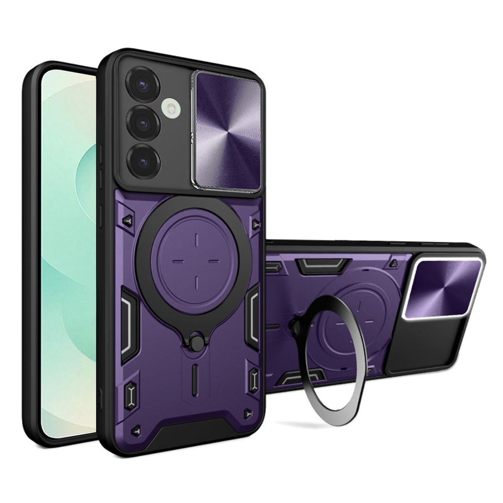 Husa de protectie Techsuit CamGuard Pro compatibil cu Samsung Galaxy S25 Plus, Mov