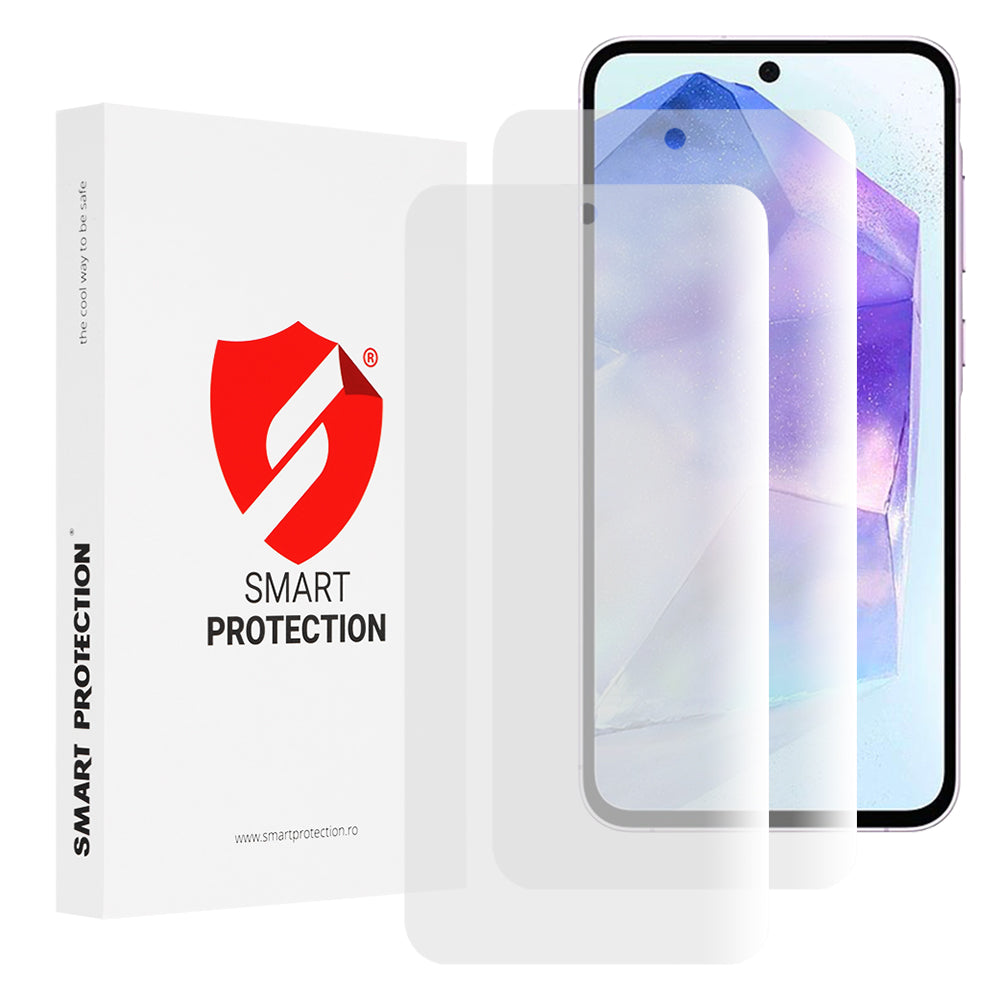 Folie de protectie Smart Protection Premium Classic (set de 2) compatibil cu Samsung Galaxy A36 5G / A56 5G, Transparent