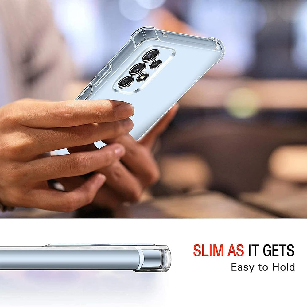 Husa de protectie Techsuit Shockproof Clear Silicone compatibil cu Xiaomi Poco C40, Transparent