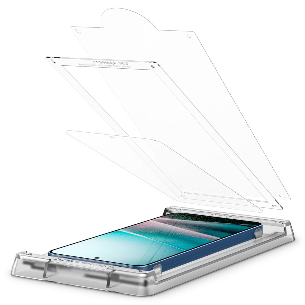 Folie de protectie Spigen Elite Shield EZ Fit HD (AFL09087) compatibil cu Samsung Galaxy S25 Plus, Transparent