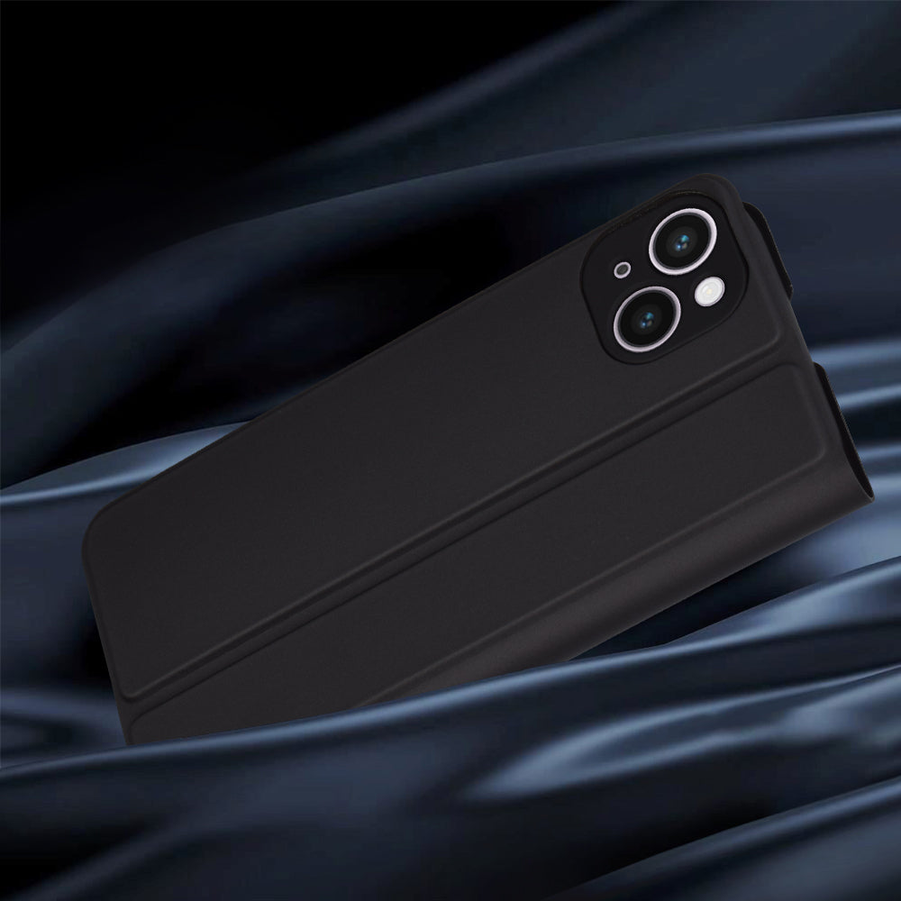 Husa de protectie Techsuit Magskin Book compatibil cu iPhone 14 Plus, Negru