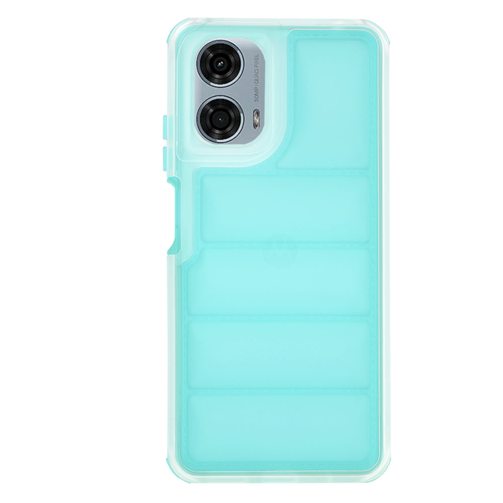 Husa de protectie Techsuit Wave Shield compatibil cu Motorola Moto G24 Power, Turcoaz
