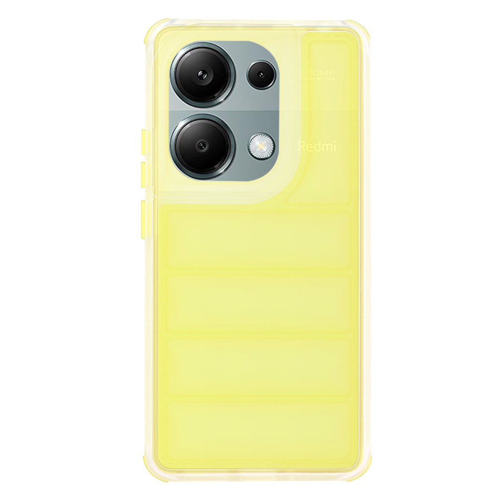 Husa de protectie Techsuit Wave Shield compatibil cu Xiaomi Redmi Note 13 Pro 4G / Poco M6 Pro 4G, Galben