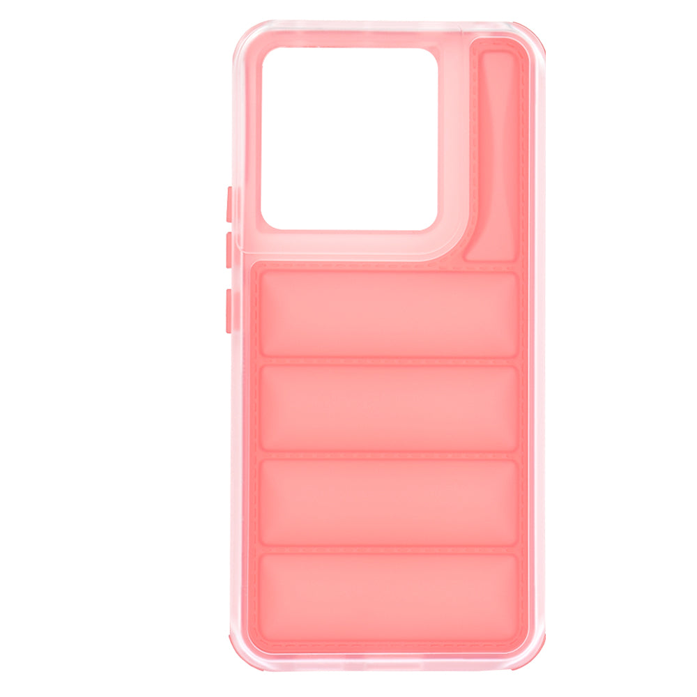Husa de protectie Techsuit Wave Shield compatibil cu Xiaomi Redmi Note 13 Pro 5G / Poco X6, Rosu