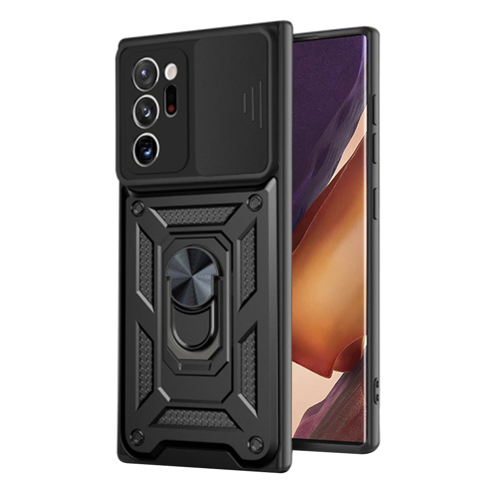 Husa de protectie Techsuit CamShield Series compatibil cu Samsung Galaxy Note 20 Ultra / Note 20 Ultra 5G, Negru