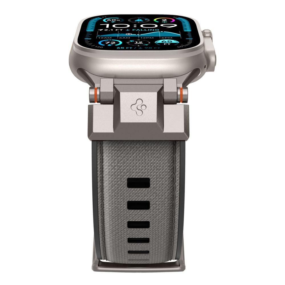 Accesoriu smartwatch Spigen DuraPro Armor (AMP09104) compatibil cu Apple Watch 1/2/3/4/5/6/7/8/9/10/11/SE/SE 2/SE 3/ Ultra/Ultra 2/Ultra 3 (42/44/45/46/49mm), Gri