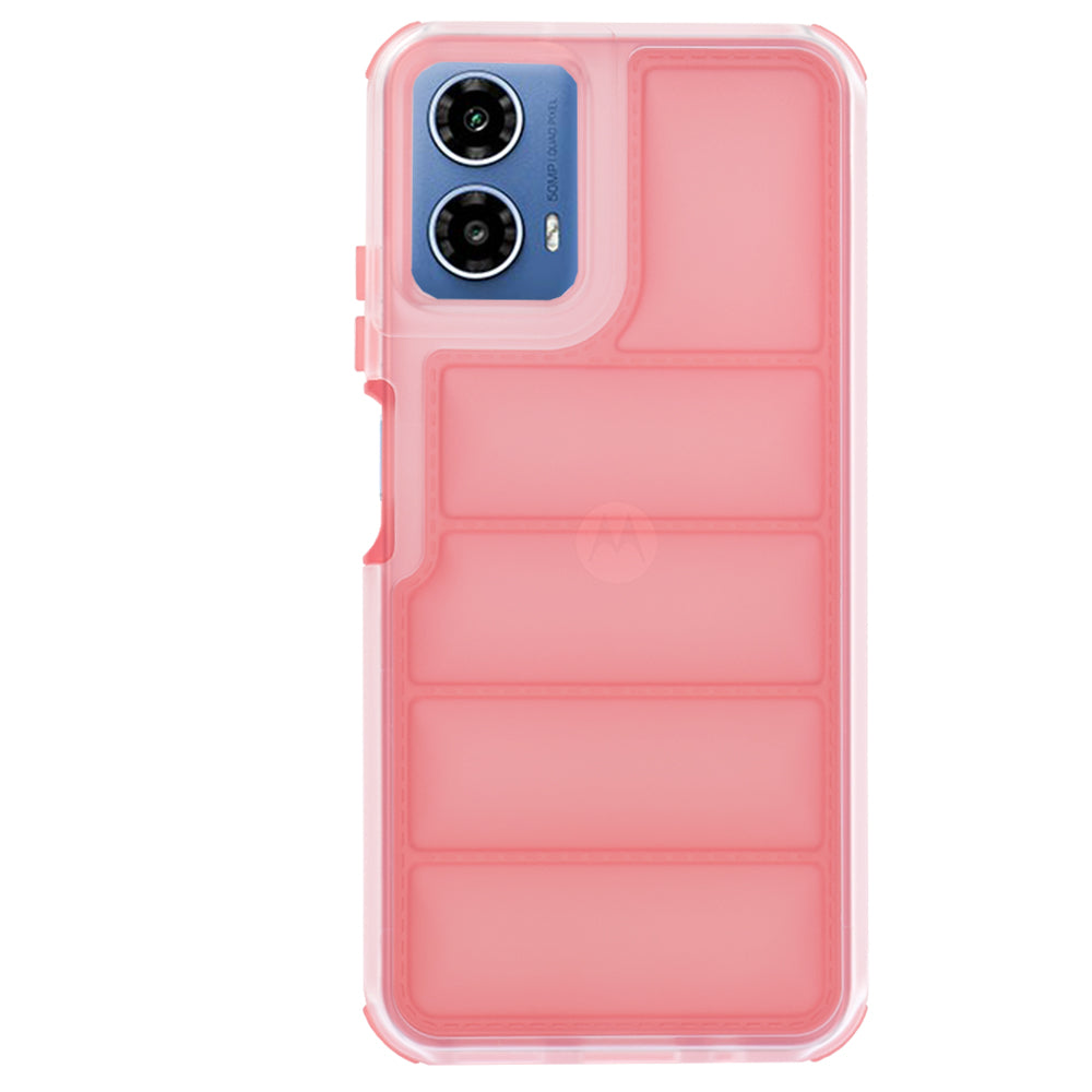 Husa de protectie Techsuit Wave Shield compatibil cu Motorola Moto G34 / Moto G45, Rosu