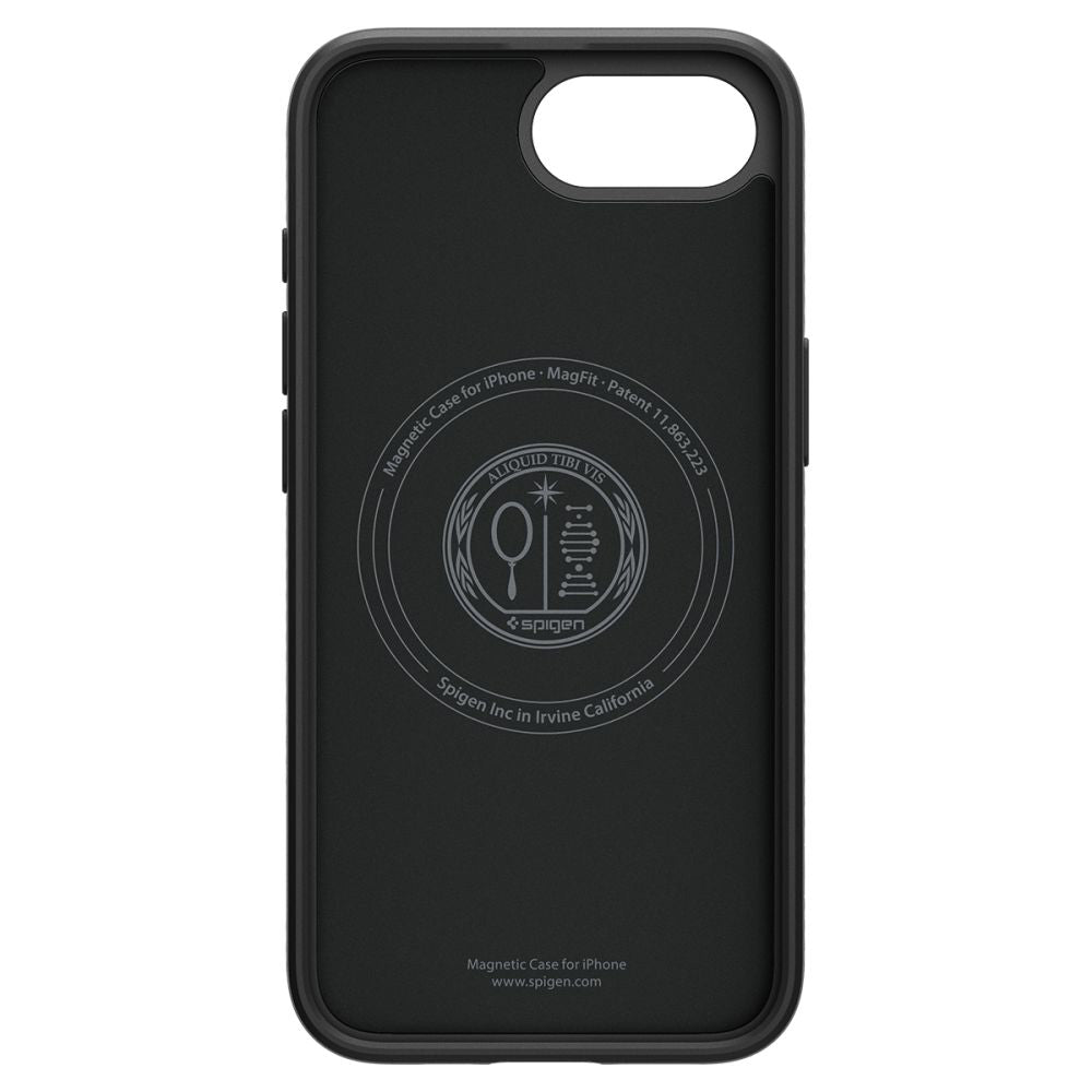 Husa de protectie Spigen Liquid Air compatibil cu iPhone 16e / iPhone 17e, Negru