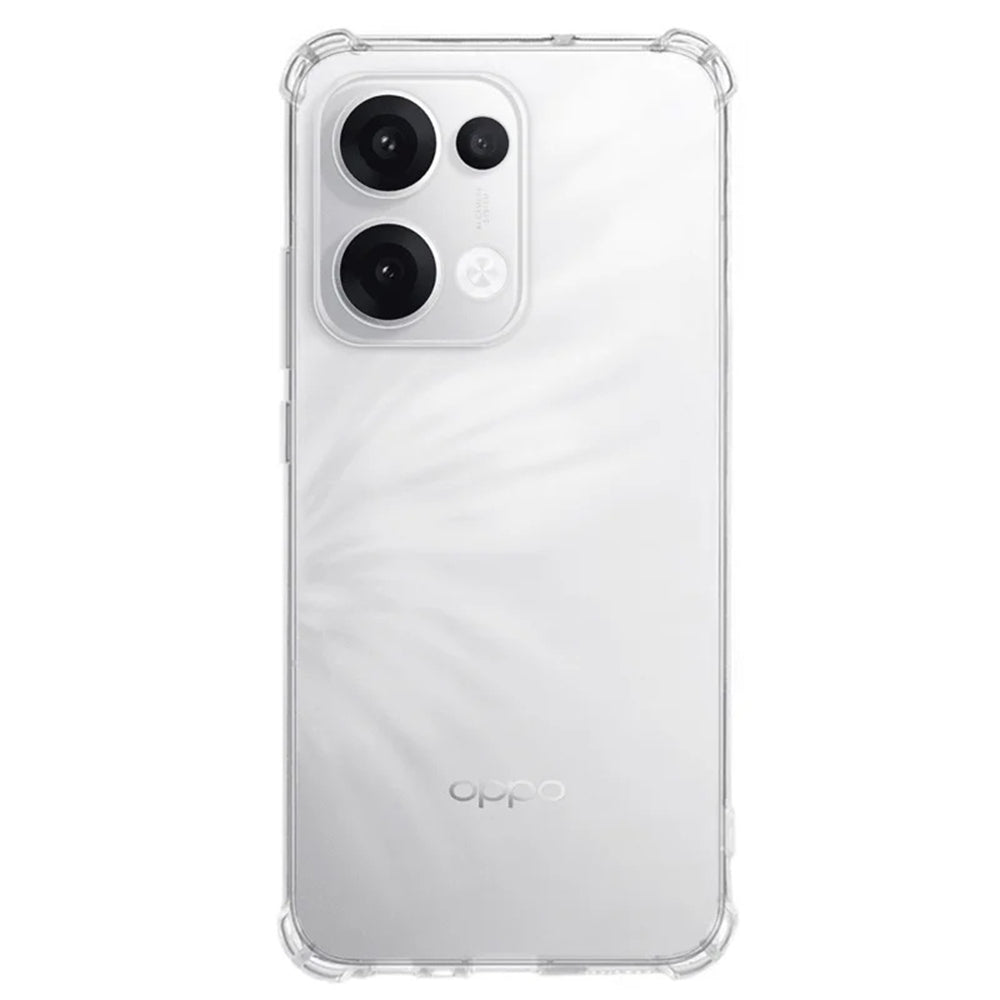 Husa de protectie Techsuit Shockproof Clear Silicone compatibil cu Oppo Reno13, Transparent