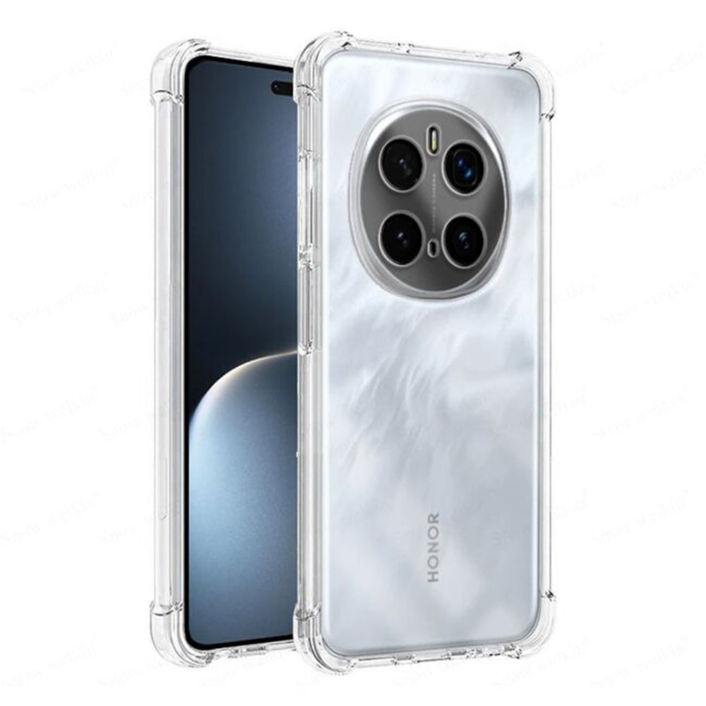Husa de protectie Techsuit Shockproof Clear Silicone compatibil cu Honor Magic7 Pro, Transparent