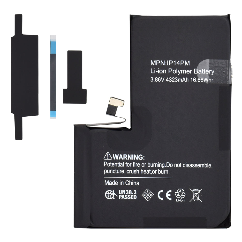 Componenta OEM Smartphone Battery (20638), Decoded with Extra IC (without Welding) - 4323mAh, Negru