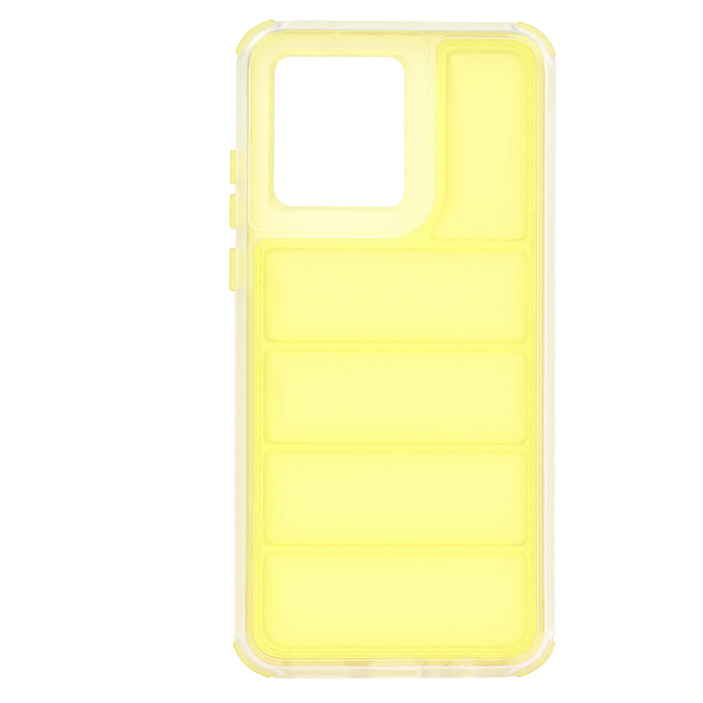 Husa de protectie Techsuit Wave Shield compatibil cu Motorola Moto G84, Galben