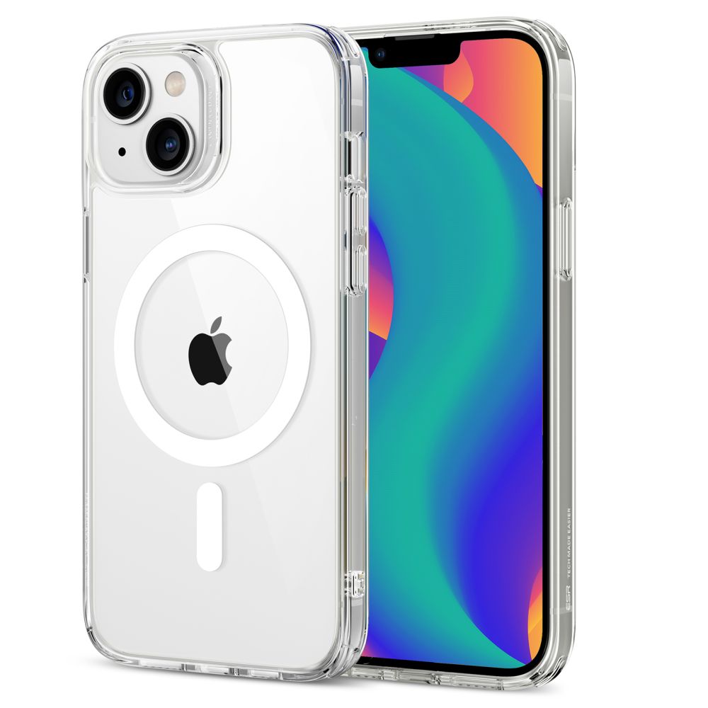 Husa de protectie ESR Classic Hybrid HaloLock compatibil cu iPhone 14 / iPhone 13, Transparent