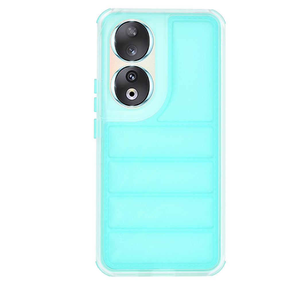 Husa de protectie Techsuit Wave Shield compatibil cu Honor 90, Turcoaz
