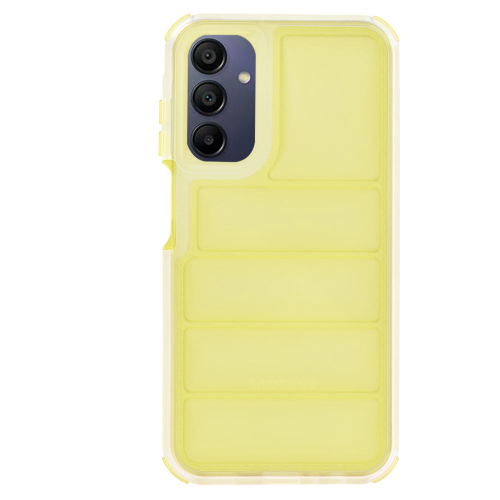 Husa de protectie Techsuit Wave Shield compatibil cu Samsung Galaxy A15 4G / A15 5G, Galben