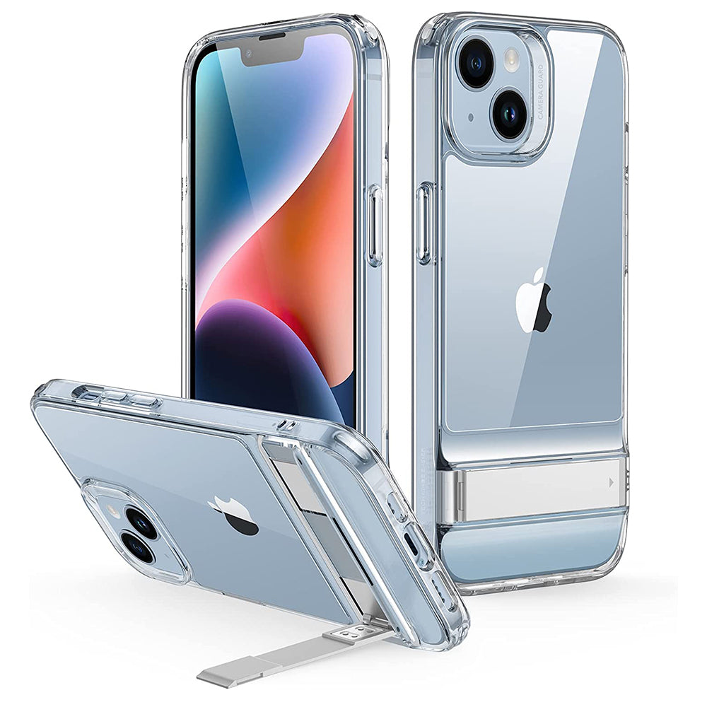 Husa de protectie ESR Air Shield Boost Kickstand compatibil cu iPhone 14 Plus, Transparent