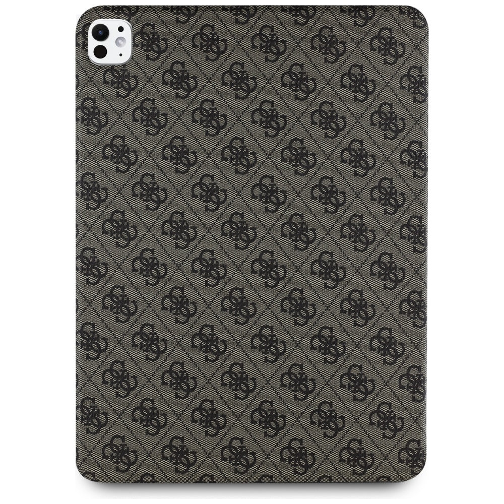 Husa de protectie tableta Guess Magnetic 4G Big Logo (GUFC13PM24PS4SGW) compatibil cu iPad Pro 13 (2024) / iPad Pro 13 (2025), Maro
