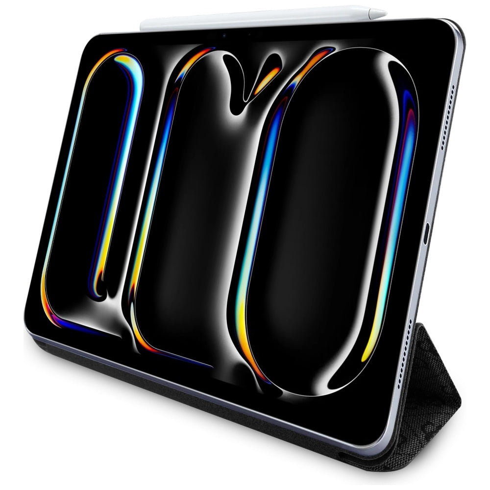 Husa de protectie tableta Guess Magnetic 4G Big Logo (GUFC11PM24PS4SGK) compatibil cu iPad Pro 11 (2024) / iPad Pro 11 (2025), Negru