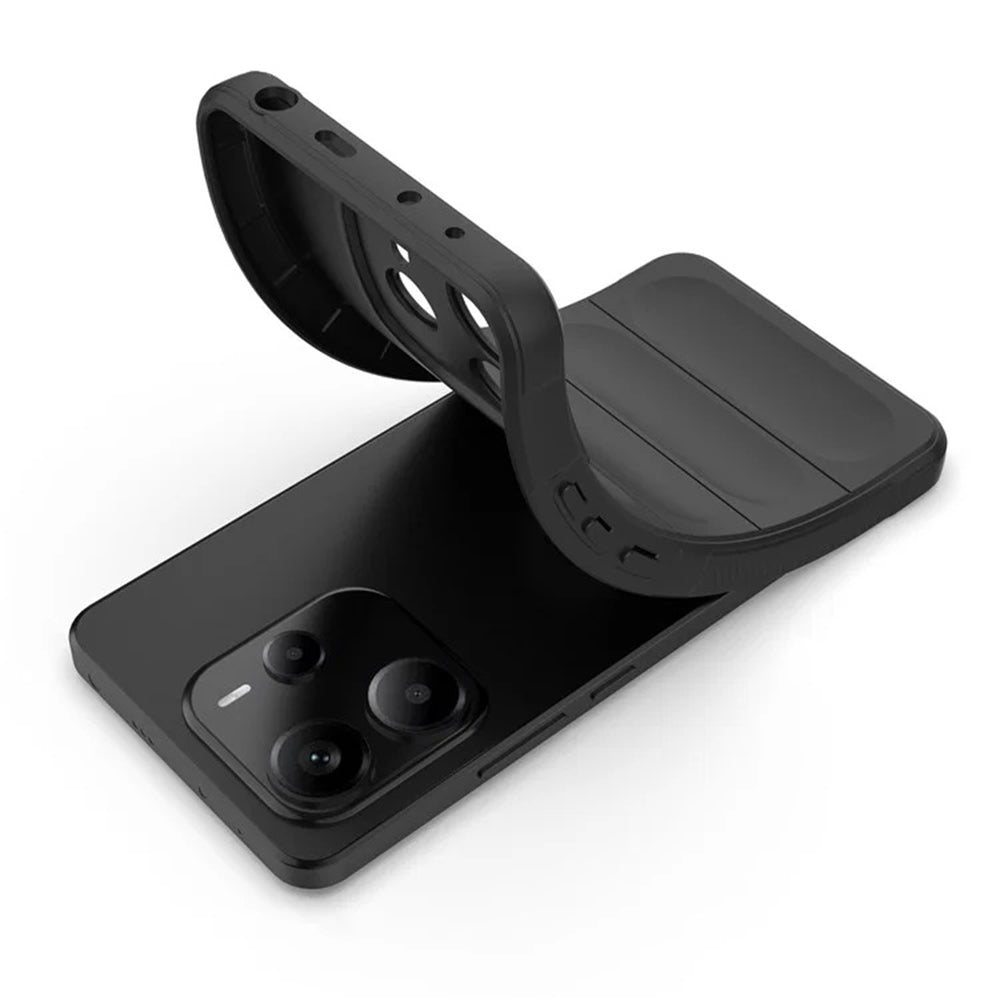 Husa de protectie Techsuit Magic Shield compatibil cu Xiaomi Redmi Note 14 4G (Regional), Negru