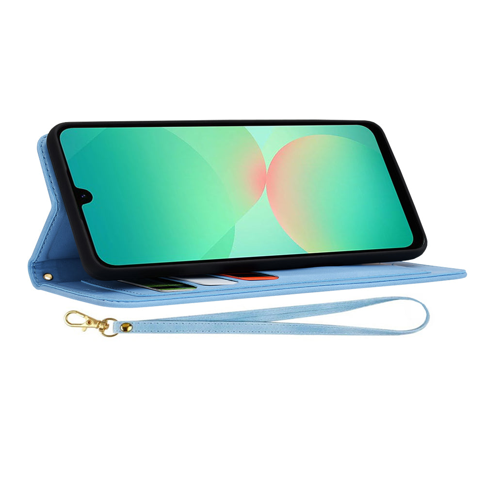 Husa de protectie Techsuit FlipCraft compatibil cu Samsung Galaxy A26 5G, Vibrant Blue