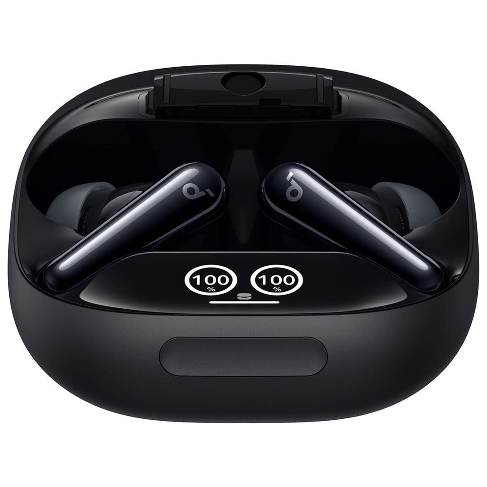 Casti Anker SoundCore Liberty 4 Pro NC (A3954GF1), Bluetooth 5.3, ANC, Hi-Res Sound, LDAC, TWS, Glossy Black