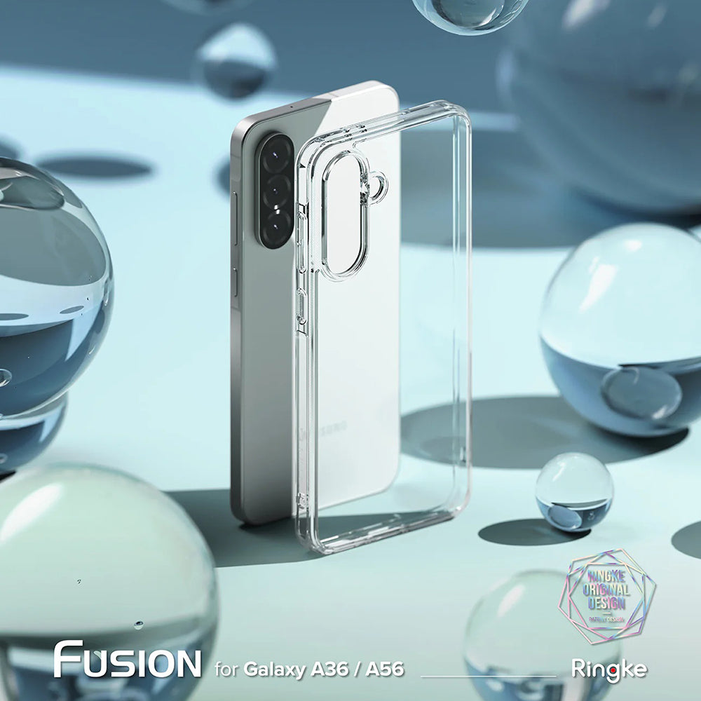 Husa de protectie Ringke Fusion compatibil cu Samsung Galaxy A36 5G / A56 5G, Transparent