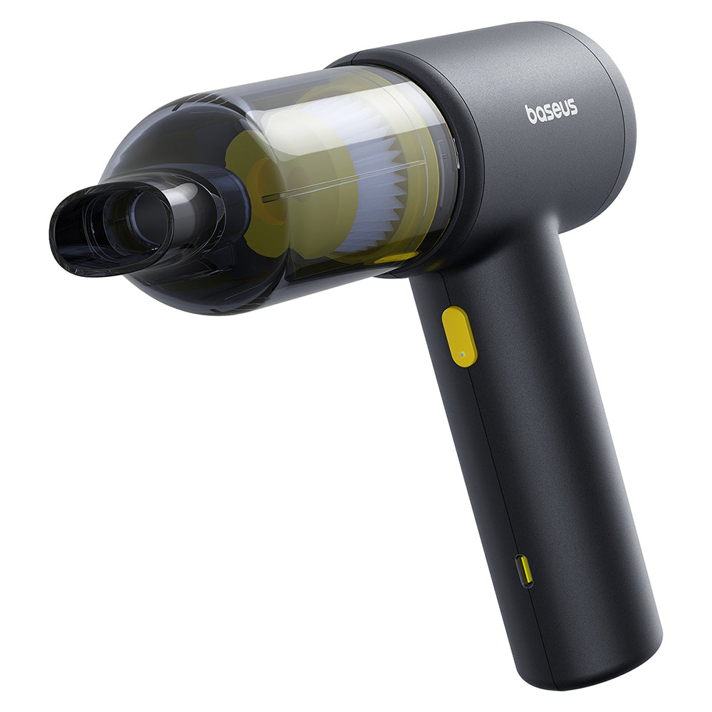 Baseus Cordless Car Vacuum Cleaner AT (C30476600121-00), 5000Pa, 45W, 4000mAh, LED, T-shaped, 54000RPM, <75dB, Negru