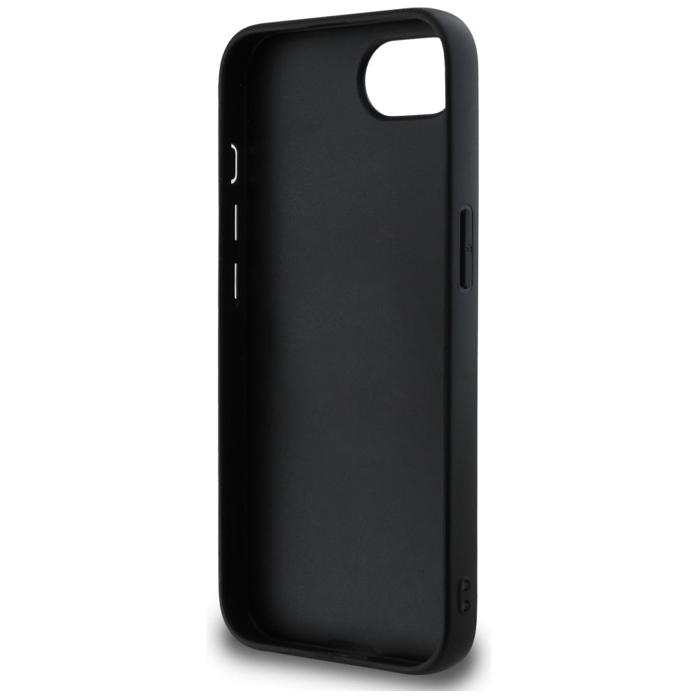 Husa de protectie Guess Hardcase 4G Grained Big and Classic Logo (GUHCPSE4PGT4MBK) compatibil cu iPhone 16e / iPhone 17e, Negru