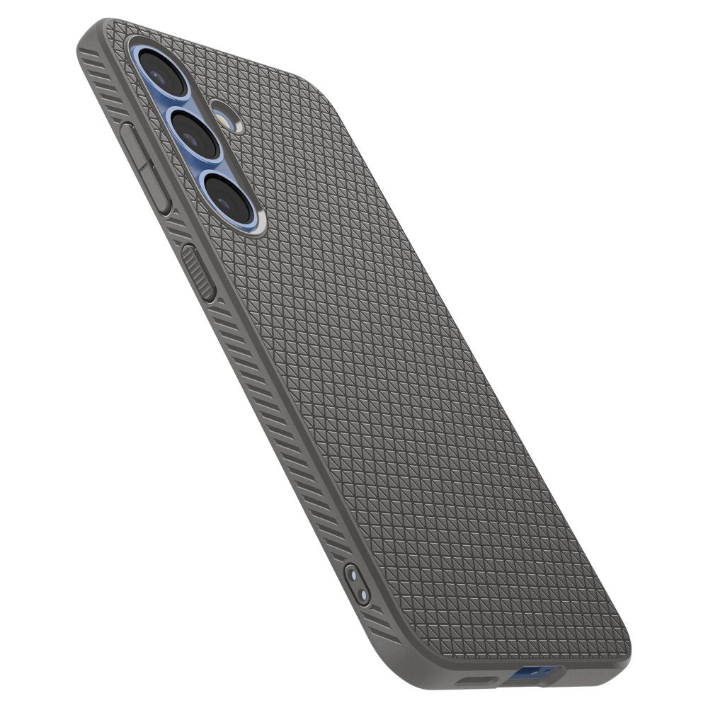 Husa de protectie Spigen Liquid Air (ACS09404) compatibil cu Samsung Galaxy S25, Marble Grey
